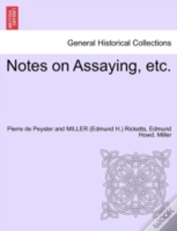 Capa do artigo Notes On Assaying, Etc.