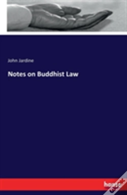 Capa do artigo Notes On Buddhist Law