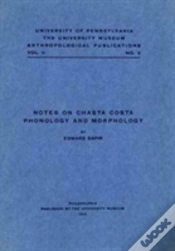 Capa do artigo Notes On Chasta Costa Phonology And Morphology