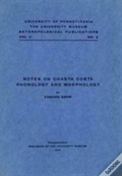 Capa do artigo Notes On Chasta Costa Phonology And Morphology