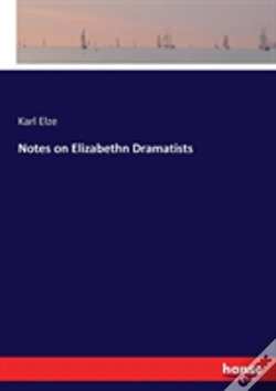 Capa do artigo Notes On Elizabethn Dramatists