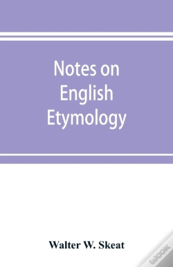 Capa do artigo Notes On English Etymology; Chiefly Repr