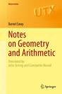 Notes On Geometry And Arithmetic - Preview