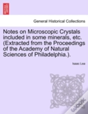 Capa do artigo Notes On Microscopic Crystals Included I