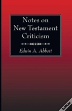 Capa do artigo Notes On New Testament Criticism
