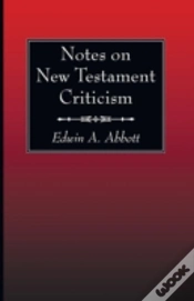 Capa do artigo Notes On New Testament Criticism