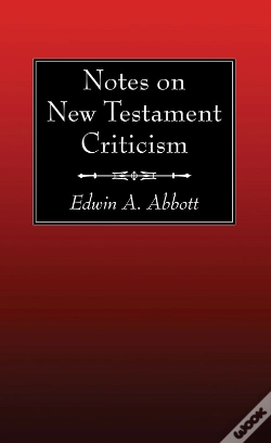 Capa do artigo Notes On New Testament Criticism