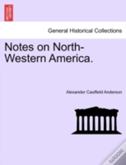 Capa do artigo Notes On North-Western America.