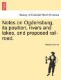 Notes On Ogdensburg, Its Position, River - Preview