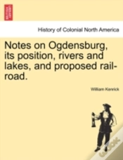 Capa do artigo Notes On Ogdensburg, Its Position, River