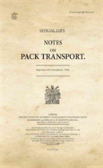 Notes On Pack Transport