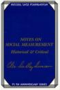 Notes On Social Measurement - Preview
