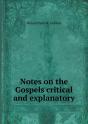 Notes On The Gospels Critical And Explanatory - Preview
