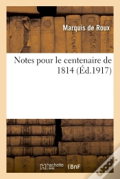 Capa do artigo Notes Pour Le Centenaire De 1814