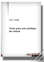 Capa do artigo Notes Pour Une Poetique Du Roman