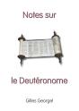 Notes Sur Le Deuteronome - Preview