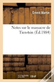 Capa do artigo Notes Sur Le Massacre De Tien-Tsin