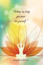 Nothing Can Bring You Peace But Yourself - Anxiety Workbook Journal - Preview