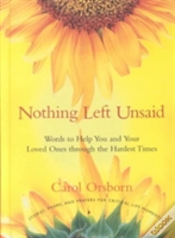 Capa do artigo Nothing Left Unsaid