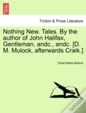 Capa do artigo Nothing New. Tales. By The Author Of Joh