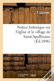 Capa do artigo Notice Hist De Saint Apollinaire Edition 1896