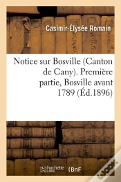 Capa do artigo Notice Sur Bosville 1p Edition 1896