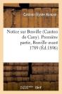 Notice Sur Bosville 1p Edition 1896 - Preview