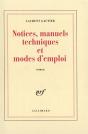 Notices Manuels Techniques Et Autres Modes Operatoires - Preview