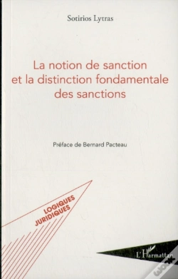 Capa do artigo Notion De Sanction Et La Distinction Fondamentale Des Sanctions