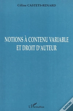 Capa do artigo Notions À Contenu Variable Et Droit D'Auteur