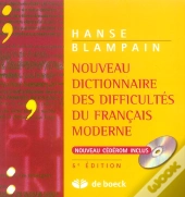 Nouveau Dictionnaire Des Difficultes Du Francais Moderne