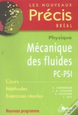 Capa do artigo Nouveau Precis Mecanique Fluides Pc-Psi