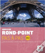 Nouveau Rond-Point; Pas À Pas 4 ; Niveau B1.2 ; Livre De L'Élève + Cahier D'Exercices + Cd Audio