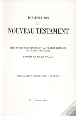 Capa do artigo Nouveau Testament Selon L'Ordre Chronologique Et La Strcture Litteraire