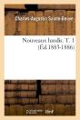 Nouveaux Lundis T.1 Edition 1883 1886 - Preview