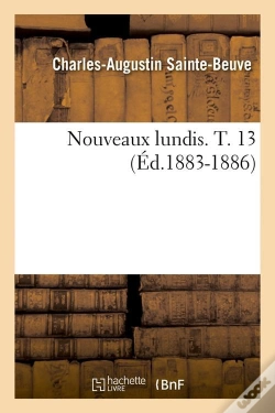Capa do artigo Nouveaux Lundis T.13 Edition 1883 1886