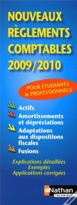 Capa do artigo Nouveaux Règlements Comptables (Édition 2009/2010)