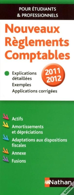 Capa do artigo Nouveaux Réglements Comptables (Édition 2011/2012)