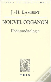 Nouvel Organon ; Phénoménologie