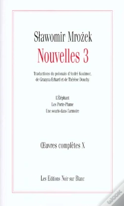 Capa do artigo Nouvelles T.3 ; Oeuvres Completes X