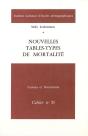 Nouvelles Tables-Types De Mortalité - Preview