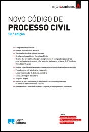 Capa do artigo Novo Código de Processo Civil - Edição Académica