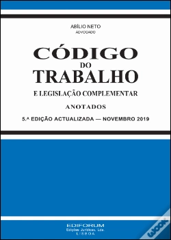 Capa do artigo Novo Código do Trabalho e Legislação Complementar - Anotados