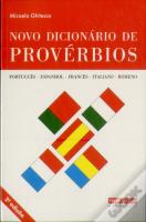 Novo Dicionário de Provérbios