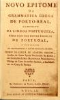 Novo Epítome da Gramática Grega de Porto - Real Edição Facsimilada - Preview