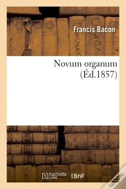 Capa do artigo Novum Organum (Ed.1857)