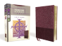 Nrsv, Thinline Reference Bible, Large Print, Leathersoft, Burgundy, Comfort Print - Preview