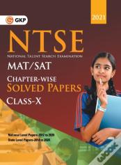 Ntse 2020-21 Class 10th (Mat & Sat) - Chapter Wise Solved Papers (National Level 2012 To 2020 & State Level 2014 To 2020)