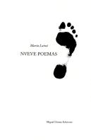 Nueve Poemas