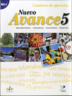 Capa do artigo Nuevo Avance 5 - Cuaderno De Ejercicios (+ Cd)